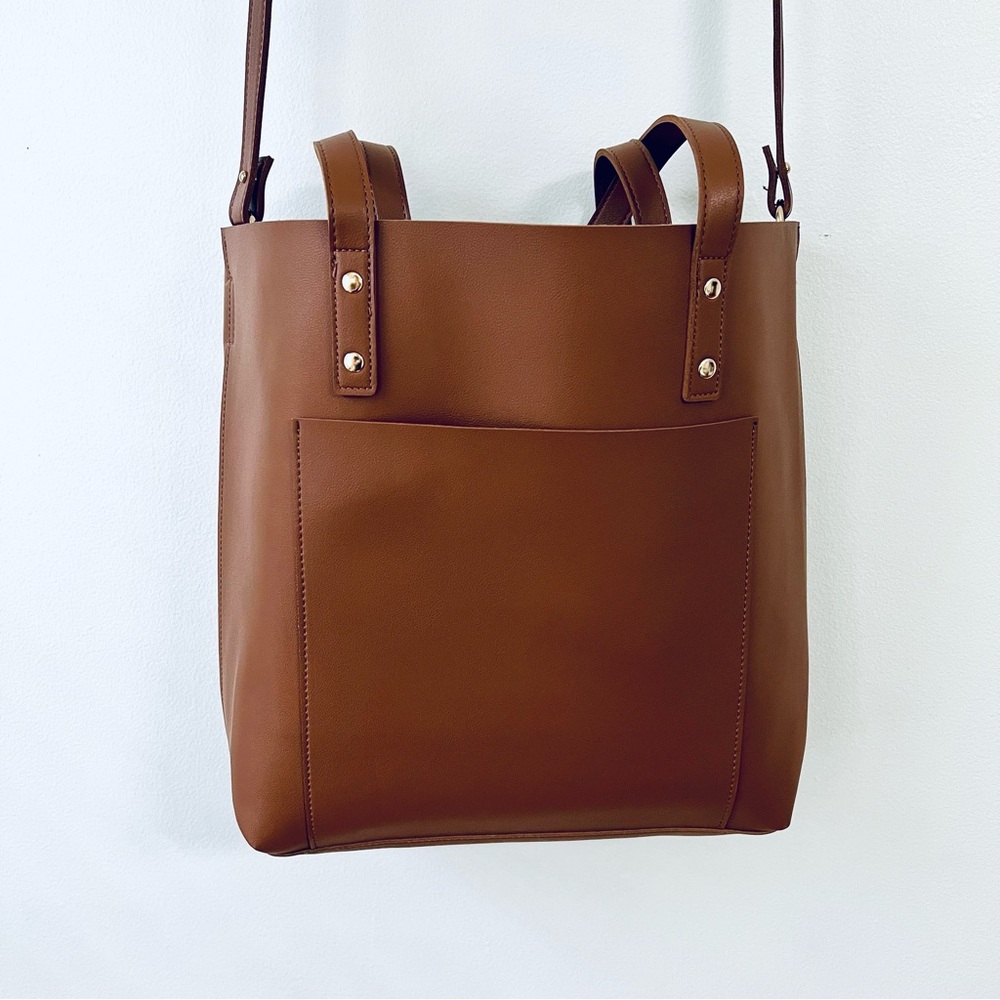 Henny + Lev Large Vegan Leather Tote